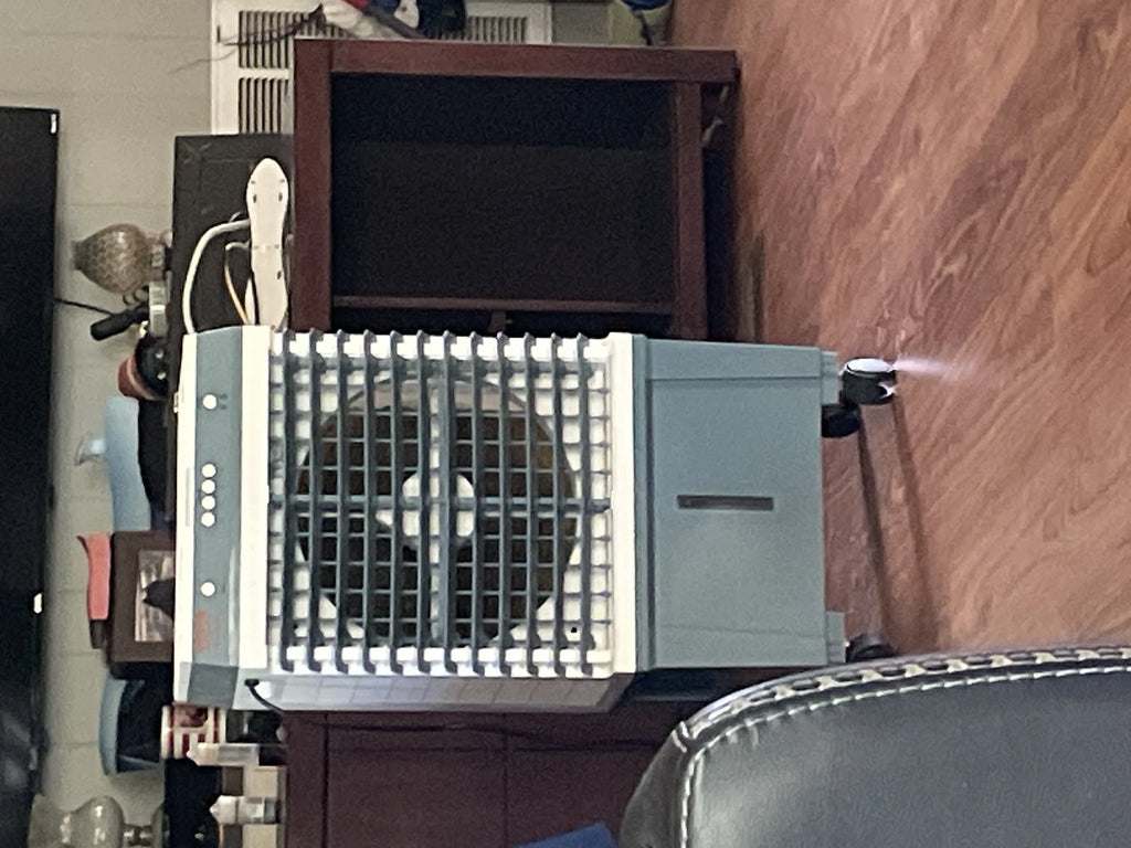 VEVOR Evaporative Air Cooler, 2100 CFM, 135 Oscillating Swamp Cooler with Adjustable 3 Speeds and 12 H Timer, 7 Gal Portable Air Cooler for 750 Sq.ft, Indoor/Outdoor Use