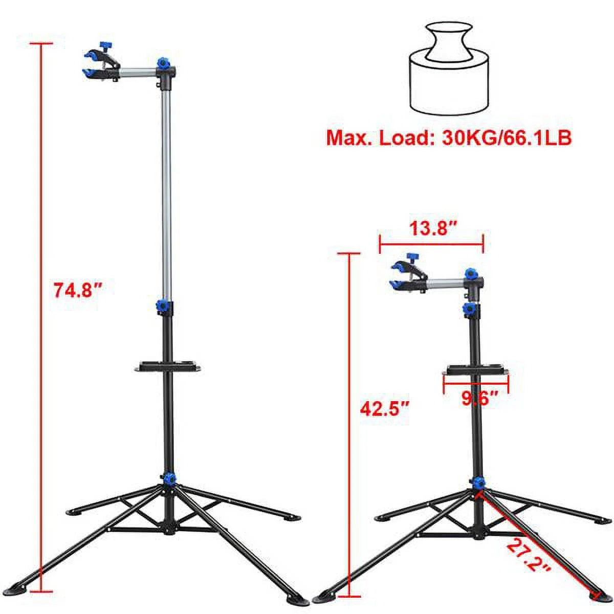 Alden Design Adjustable Bicycle Bike Repair Stand Cycle Rack