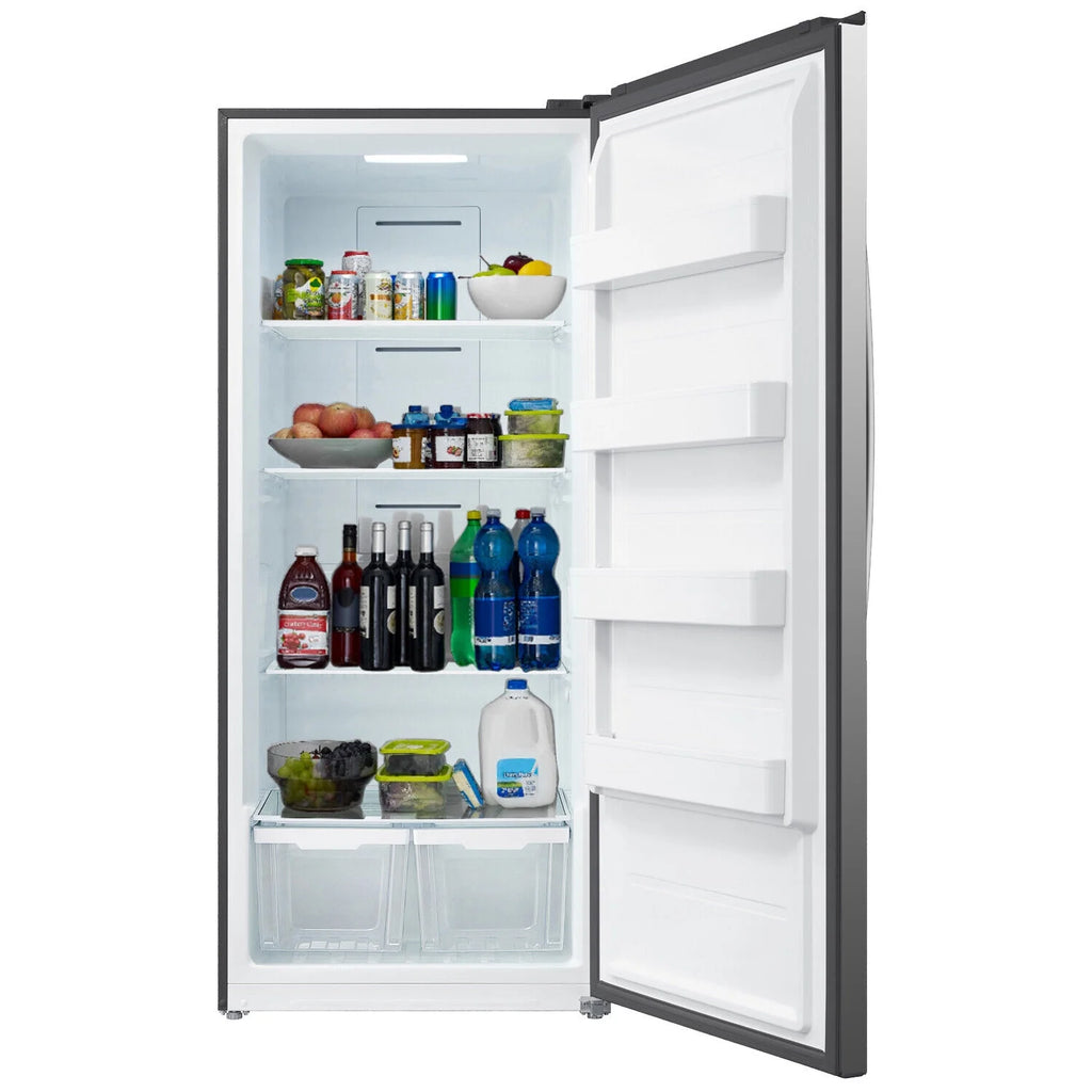 Smad 21 Cu.ft. Upright Convertible Freezer/Refrigerator, Quick Freeze for Garage, Kitchen, Home