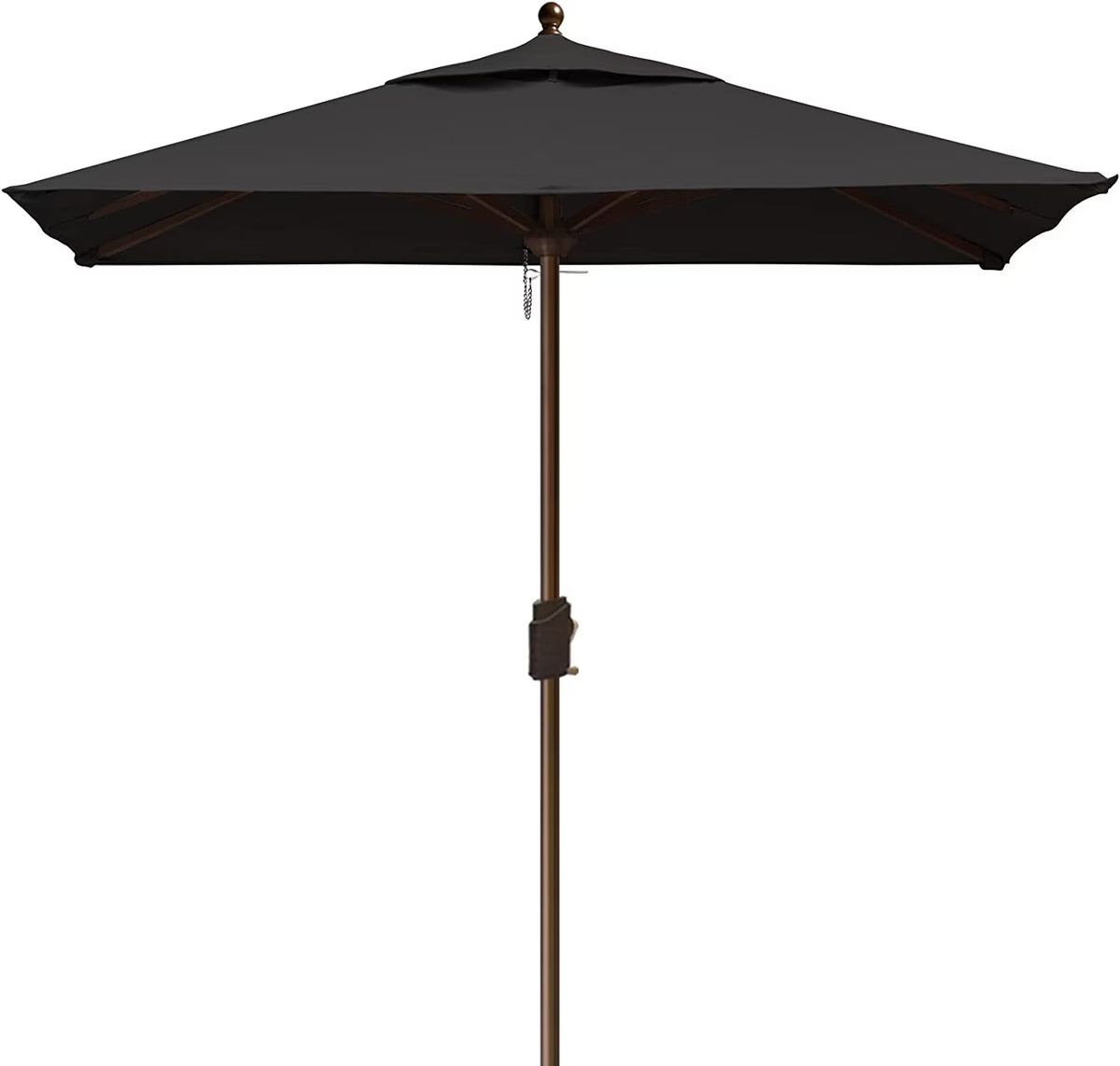 EliteShade Sunumbrella 6x6Ft Square Market Umbrella with Ventilation