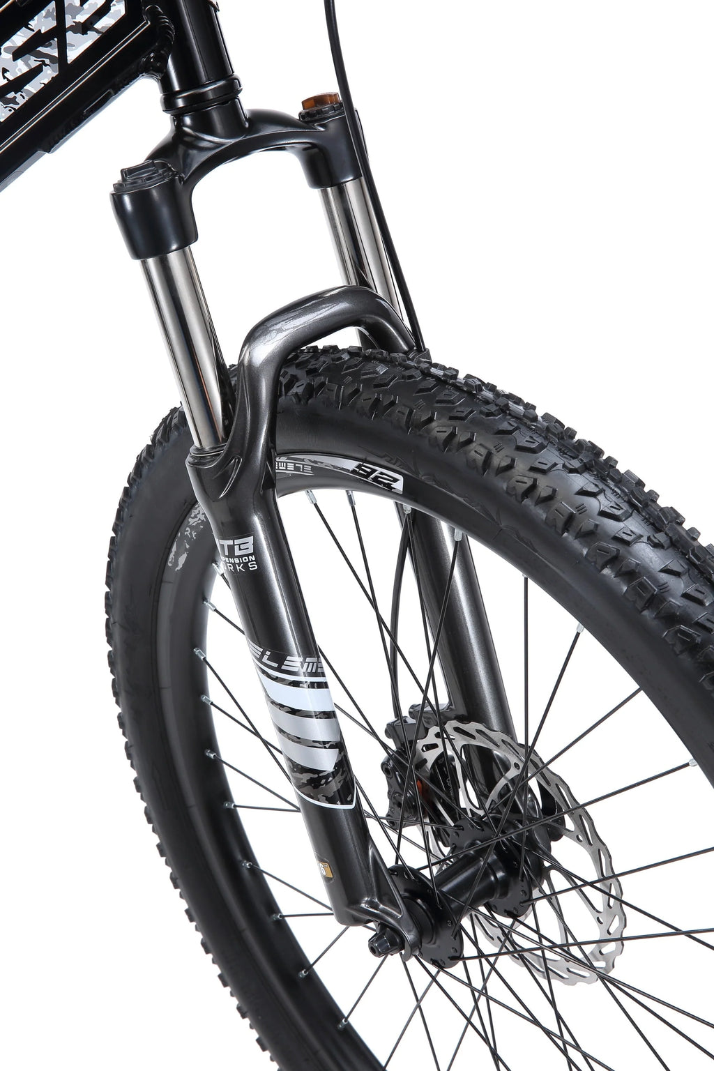 Mongoose Blackcomb Mountain Bike, 26-inch wheels, 24 speeds, Black, Men's