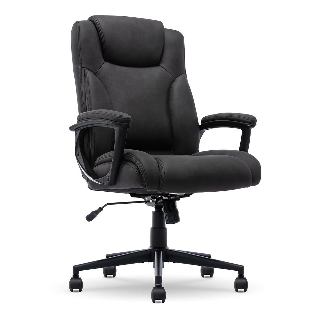 Serta Comfort Eco Office Ergonomic Computer Chair Lumber Support Black