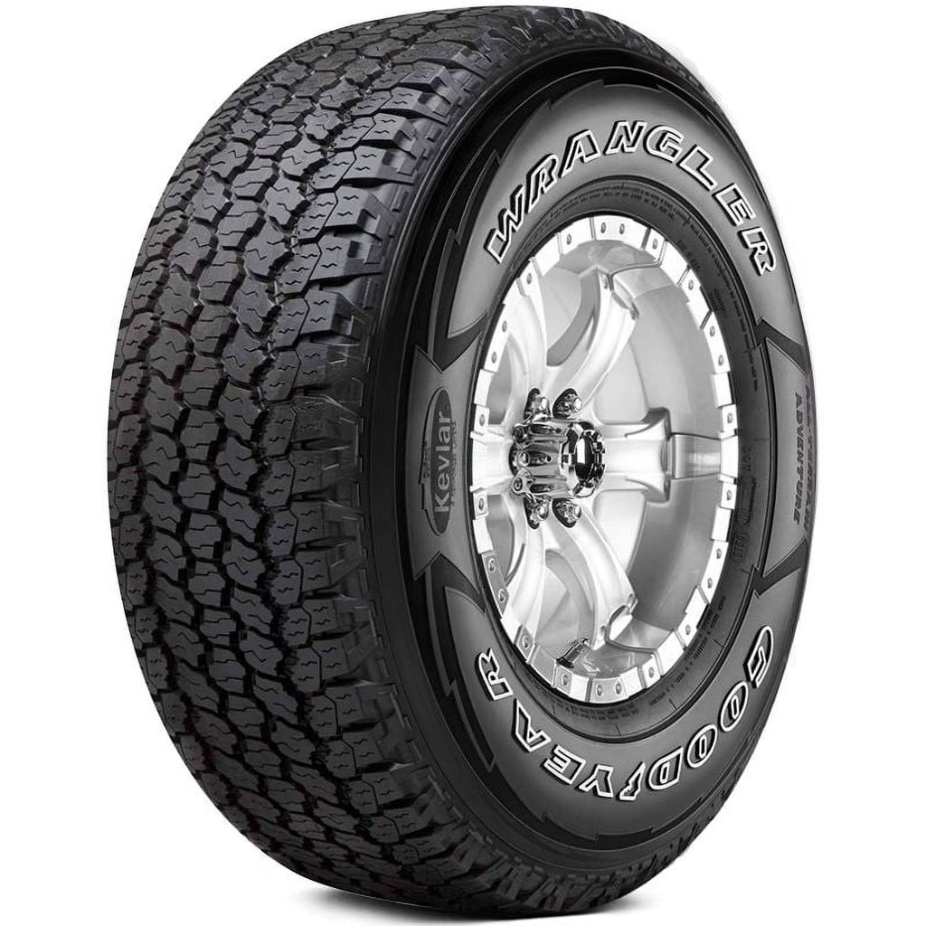 Goodyear Wrangler Workhorse AT LT 265/75R16 Load E 10 Ply All Terrain Tire Fits: 2000-02 Dodge Ram 2500 Base, 2013-14 Toyota FJ Cruiser Base