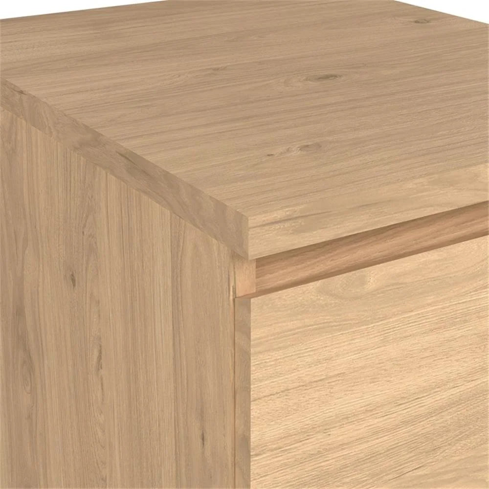 Home Square 3-Piece Set with Double Dresser and 2 Nightstands