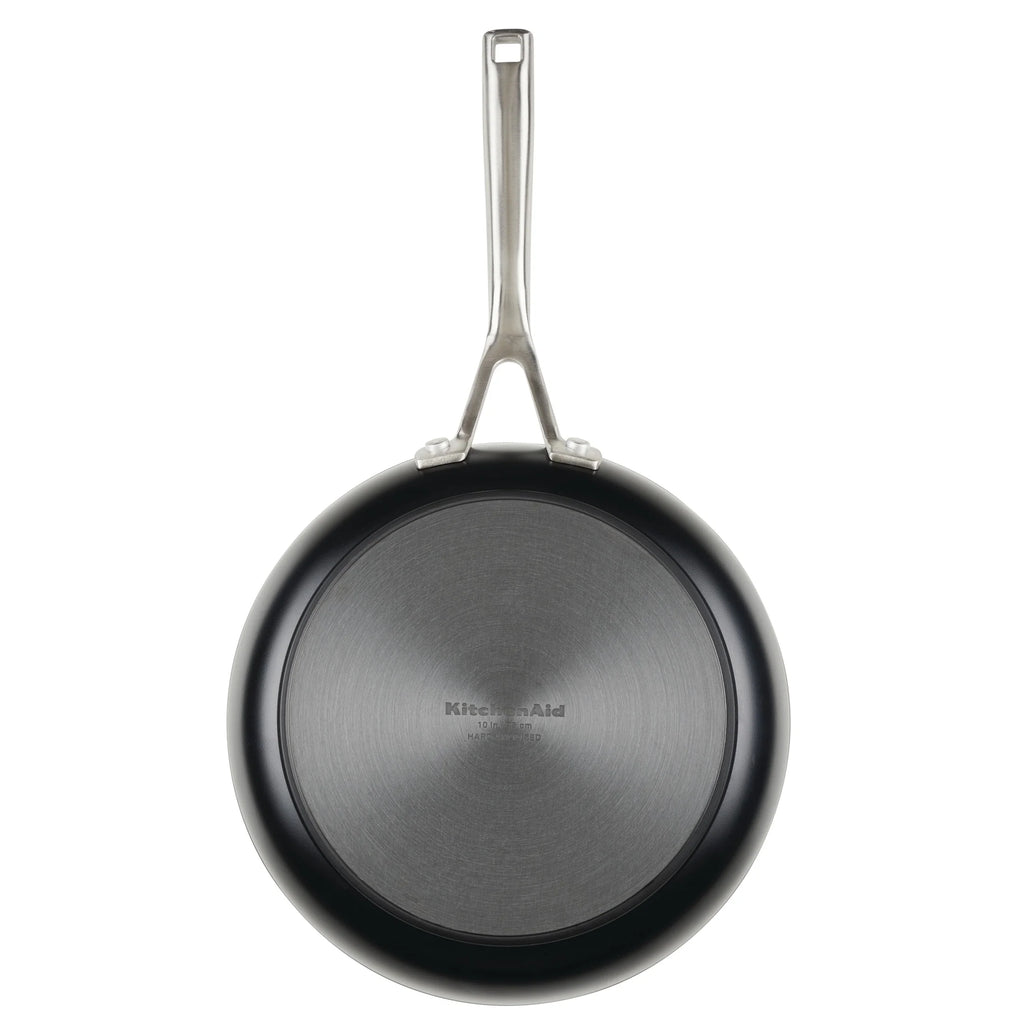 KitchenAid Hard Anodized 10 Pcs Ceramic Nonstick Cookware Pots and Pans Set, Oven Safe to 500F, Pistachio
