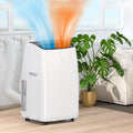 14000 BTU Inverter Air Conditioner for Rooms up to 750 Sq. Ft, 4-in-1 Portable AC Unit, Cooler, Heater, Dehumidifier & Fan, Sleep Mode 42dB, Dual Hose Portable AC with Window Kit & Remote Control