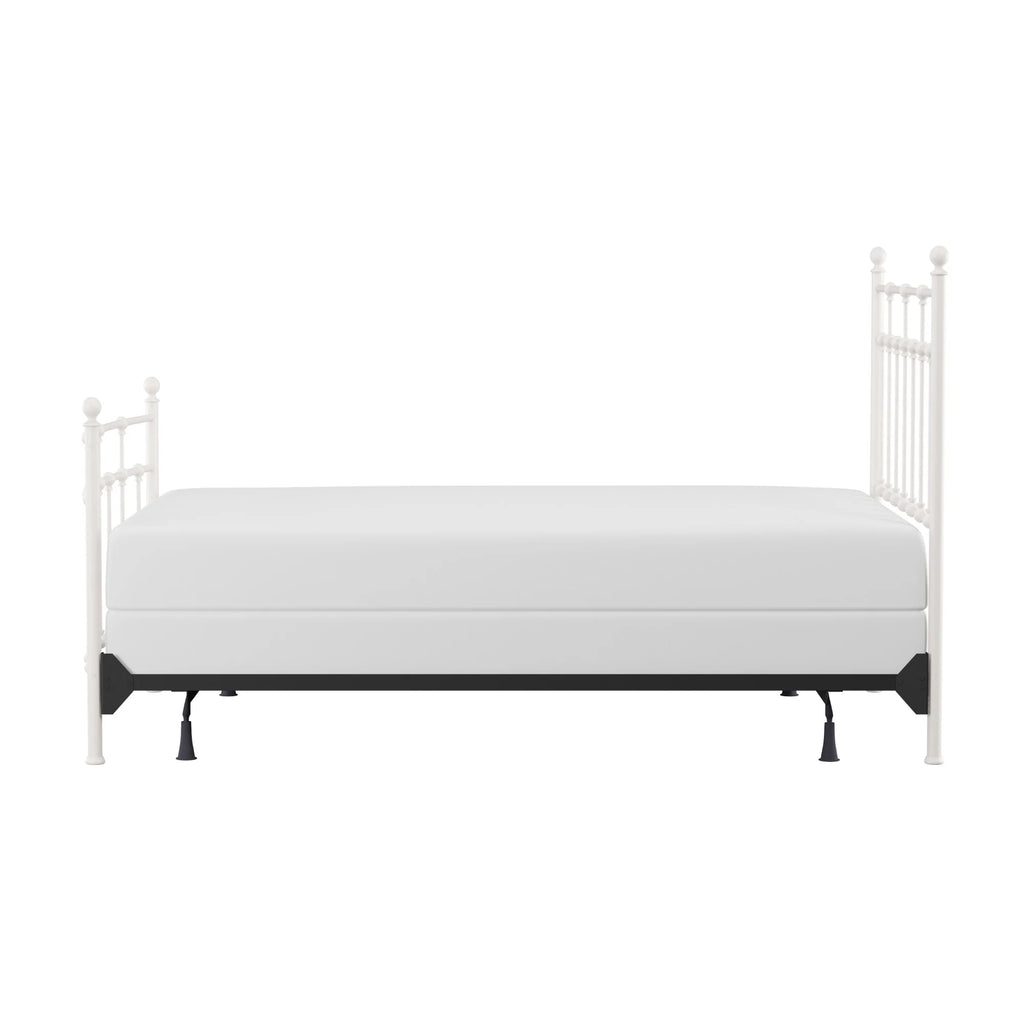 Hillsdale Furniture Providence Metal Full Bed with Spindle and Casting Design, Antique Bronze