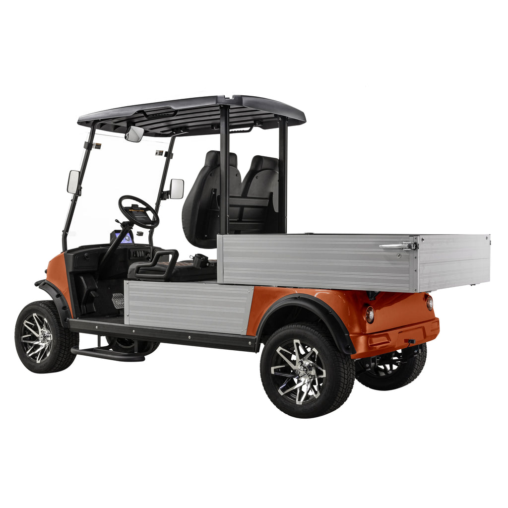 Massimo MVR Cargo Max Electric Utility Golf Cart 48V 5kW Motor - Blue