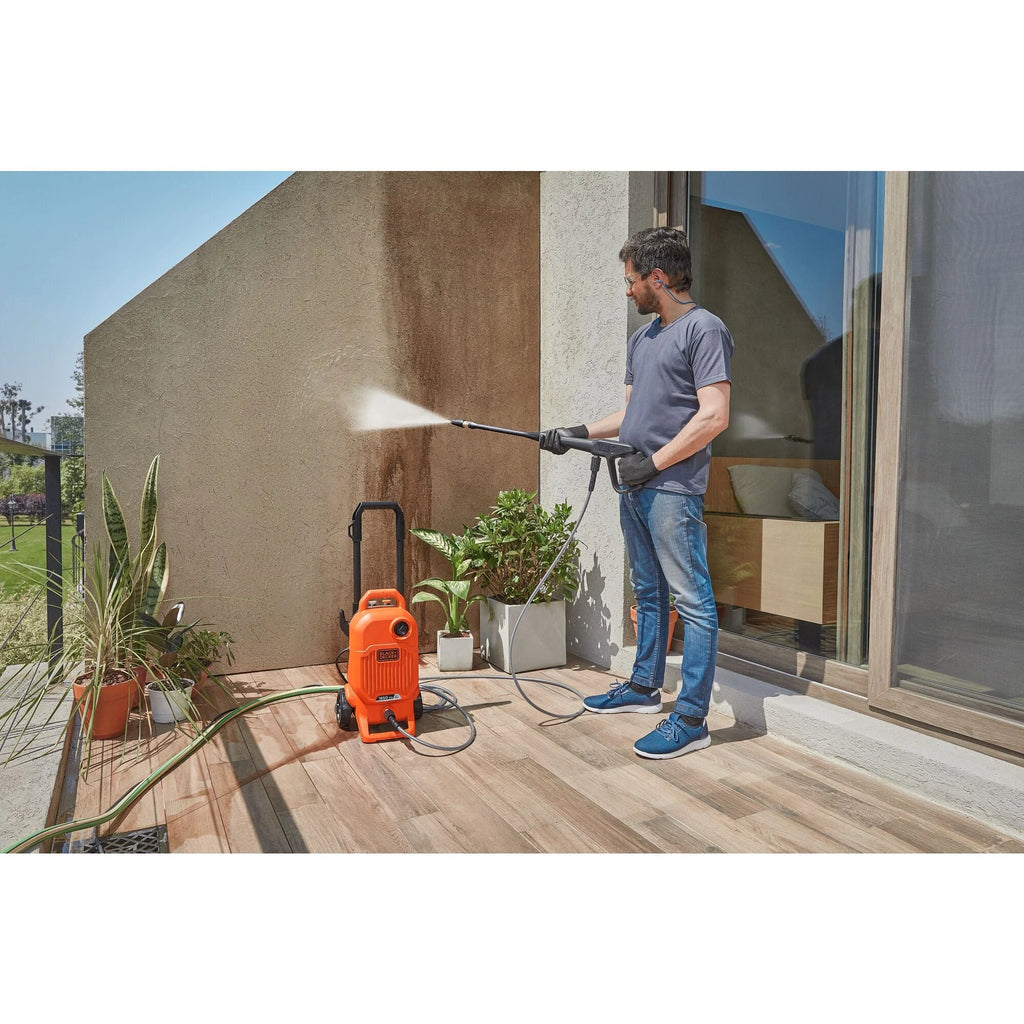 BLACK+DECKER 1,850 MAX psi* 1.2 gpm** Electric Cold Water Pressure Washer, (BEPW1850)