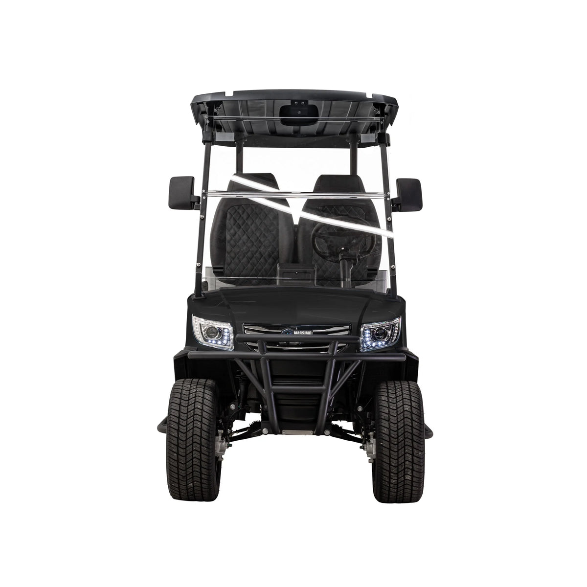 Massimo MVR Cargo Max Electric Utility Golf Cart 48V 5kW Motor - Blue