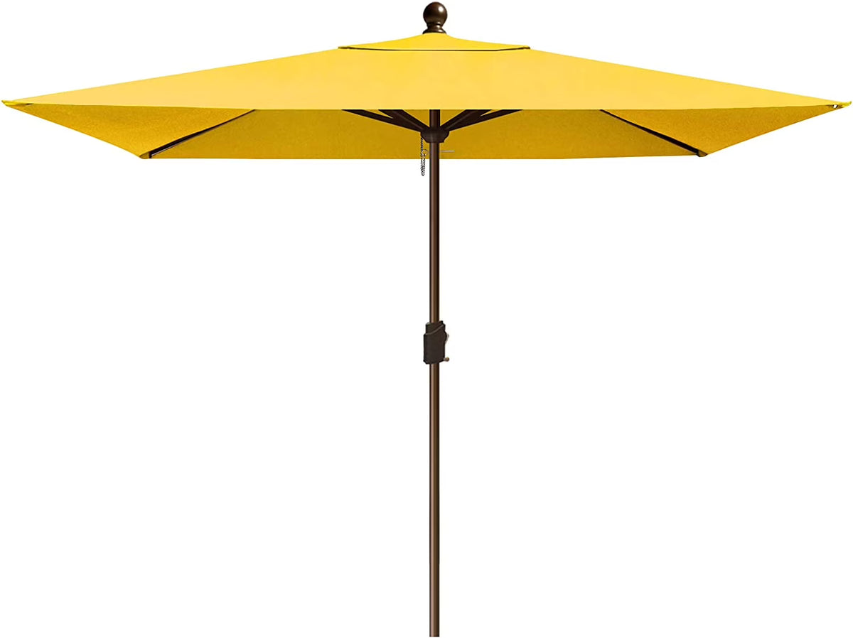 EliteShade Sunumbrella 6x6Ft Square Market Umbrella with Ventilation