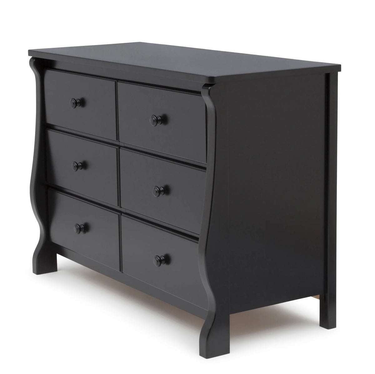 Delta Children Universal 6 Drawer Dresser with Interlocking Drawers - Greenguard Gold Certified, Grey