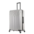 InUSA Vasty 28" Hardside Lightweight Luggage with Spinner Wheels, Handle, and Trolley, Gray