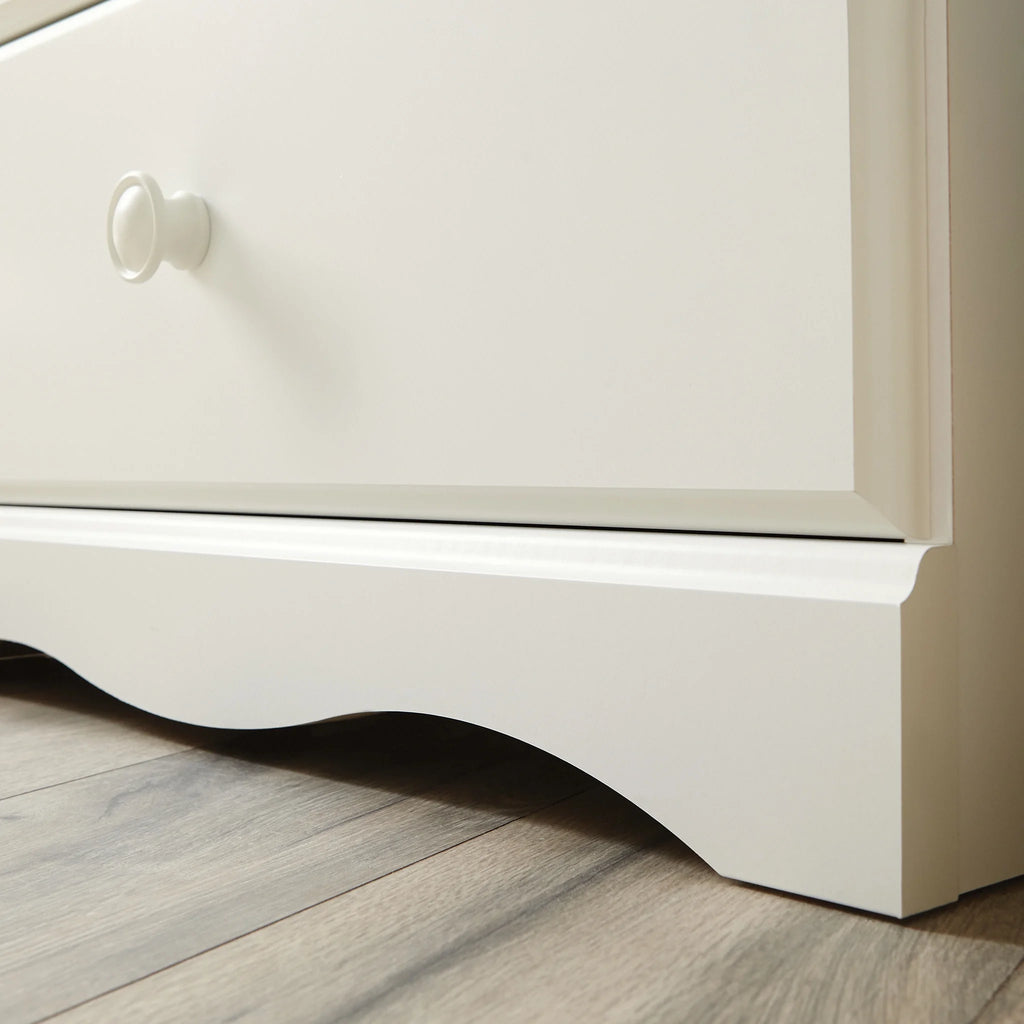 Sauder Storybook 4-Drawer Bedroom Dresser, Soft White Finish
