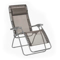 Lafuma R-Clip Batyline Relaxation Zero Gravity Recliner Chair, Graphite
