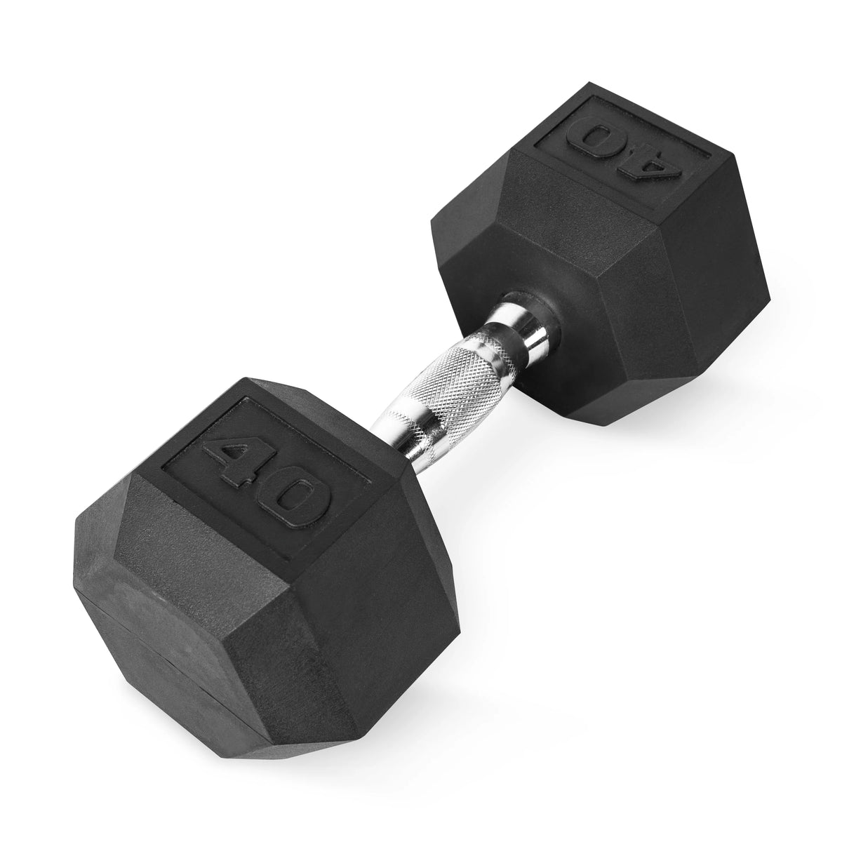 CAP 150lb Rubber Hex Dumbbell Set