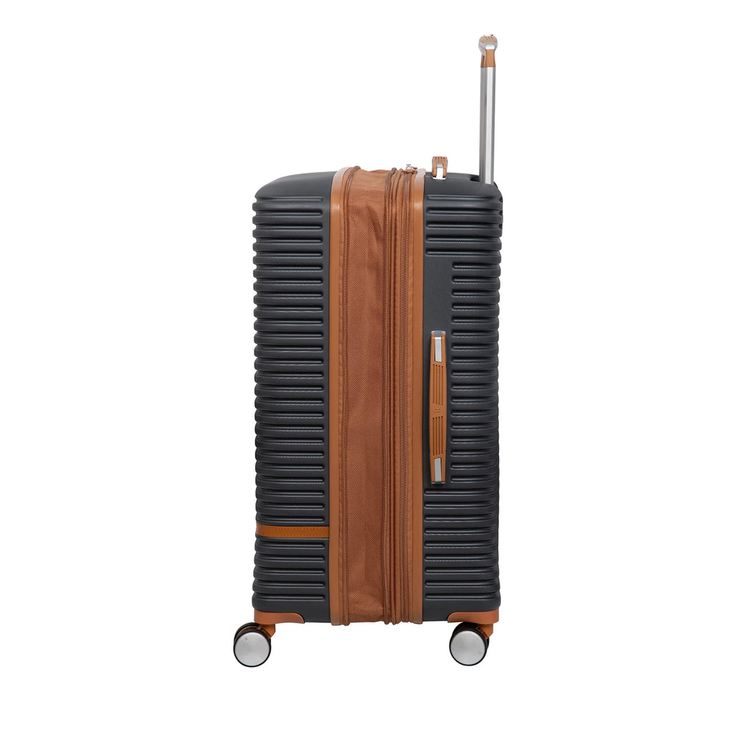 it luggage Replicating 31" Hardside Expandable Checked Spinner Luggage, Gray