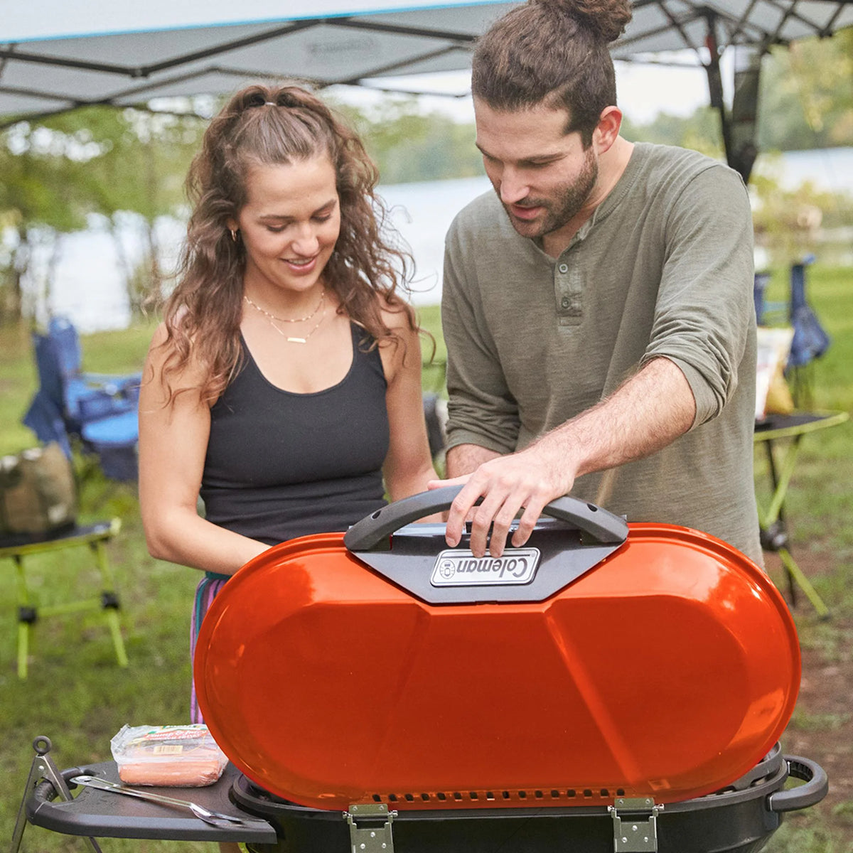 Coleman RoadTrip? X-Cursion 2 Burner Propane Gas Portable Grill