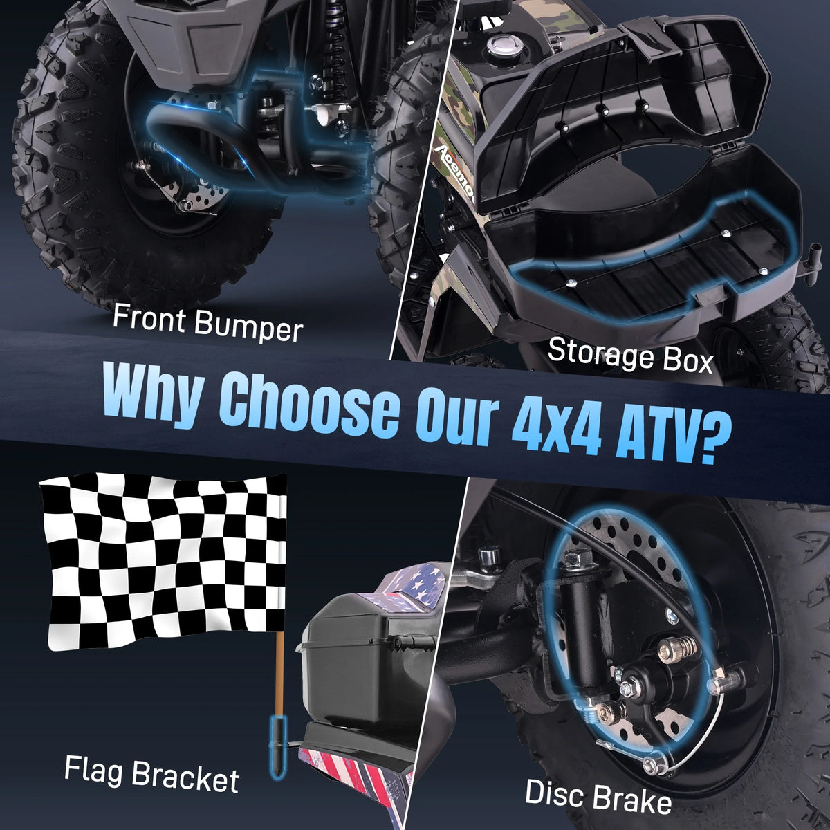 All-Terrain 25 Miles Ride on Toys,Arshin Powerful Kids Toy Vehicle,15.5 mph Variable Speeds,Parent Control,Suspension,Disc Brake,Suspension,Perfect Gift(Blue)