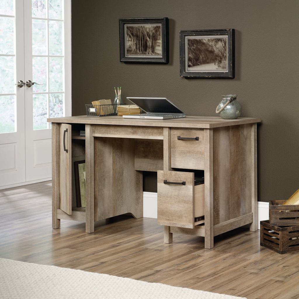 Sauder Cannery Bridge Computer Desk, Sindoori Mango Finish