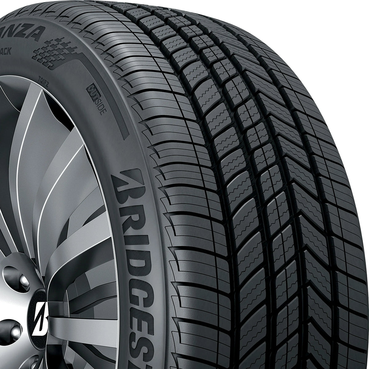 Bridgestone Turanza QuietTrack All Season 215/55R17 94V Passenger Tire