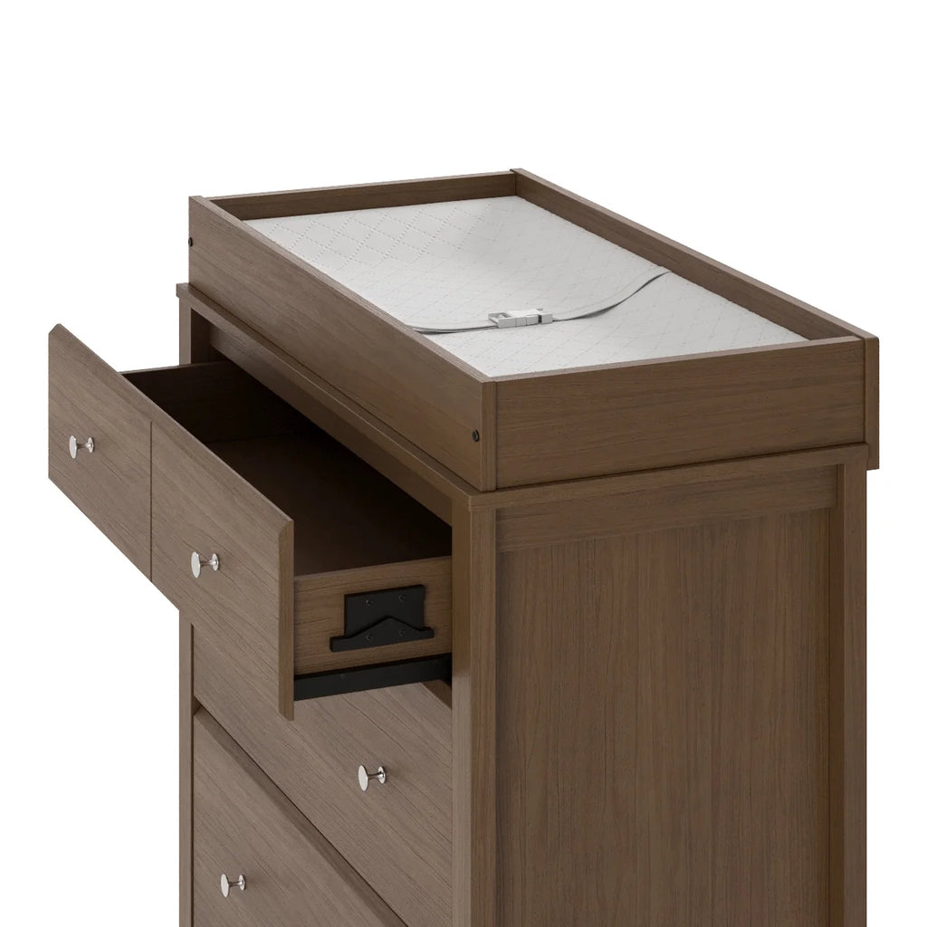 Storkcraft Horizon 3 Drawer Infant Changing Table Dresser, White