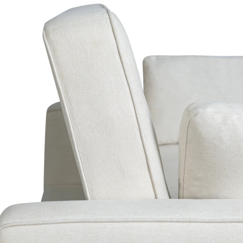 Serta Dream Convertibles Monroe Modern Polyester Convertible Queen Sofa Bed with Pillows Grey