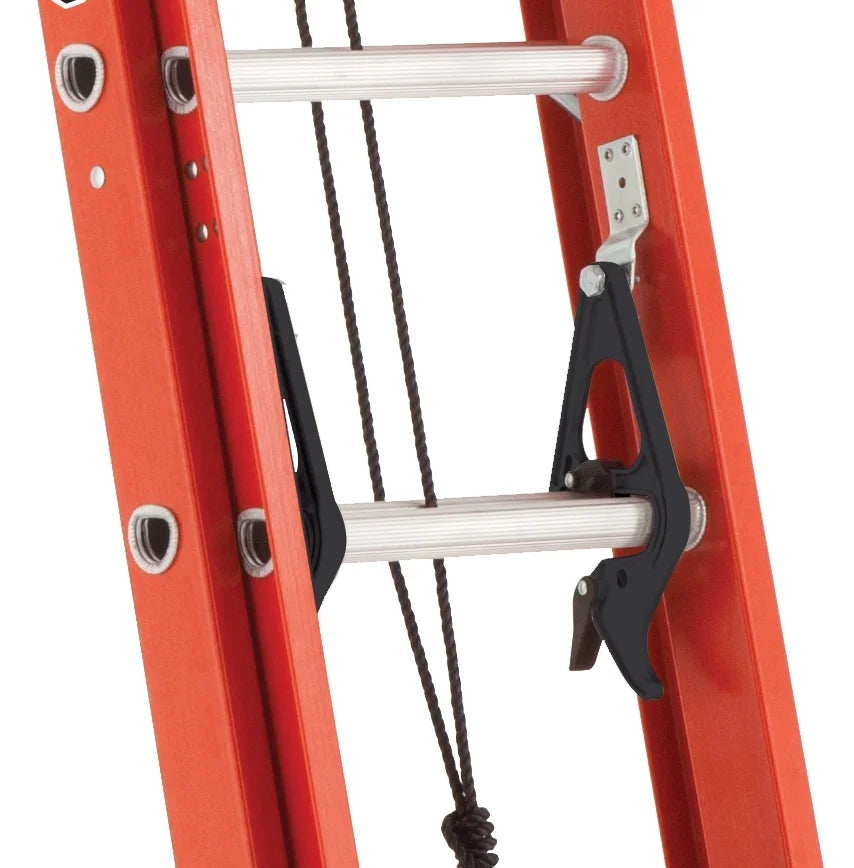 Louisville Ladder 24-Foot Fiberglass Extension Ladder, 300-Pound Load Capacity, Type IA, L-3022-24PT