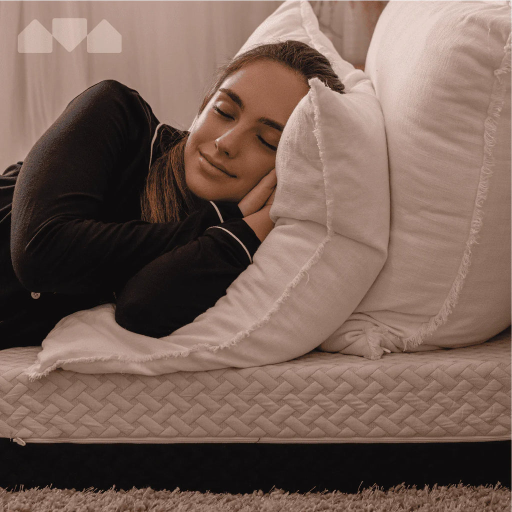 Dual Sided Premium Memory Foam Tri Folding Mattress, Waterproof Washable Cover, Size: Cot 75"x31"x6