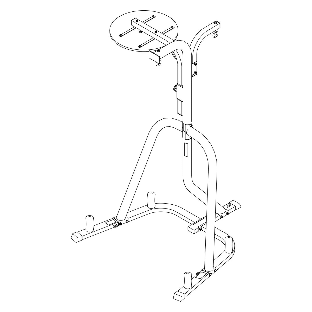 Everlast Three-Station Heavy Duty Punching Bag Stand