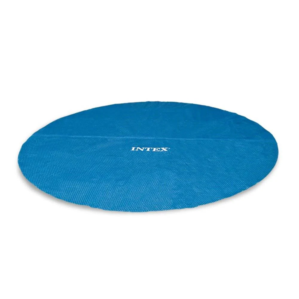 Intex 15ft x 48in Easy Set Above Ground Inflatable Pool w/ Pump and Solar Cover