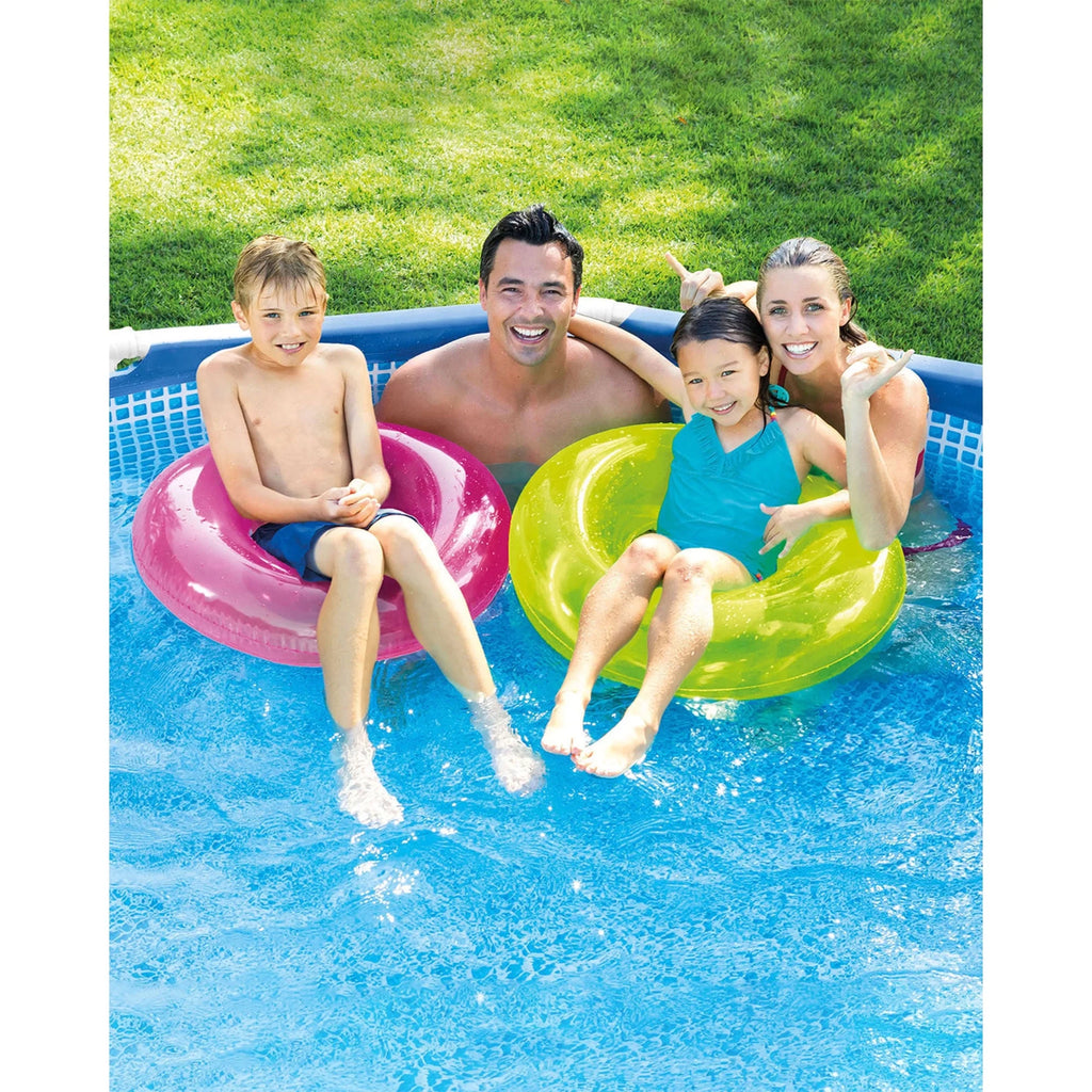 Intex Pool Kit w/ Intex 10 x 2.5-Ft Pool Set w/ Filter Pump w/  10-Ft Pool Cover