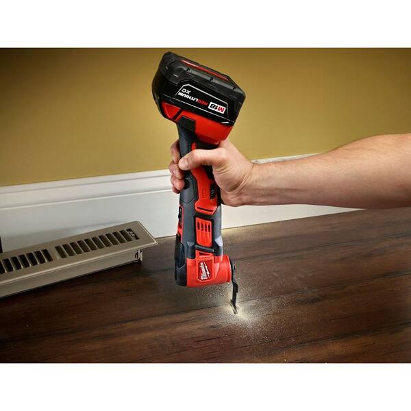 M18 18V Lithium-Ion Cordless Oscillating Multi-Tool W/ M18 Starter Kit W/ (1) 5.0Ah Battery and Charger