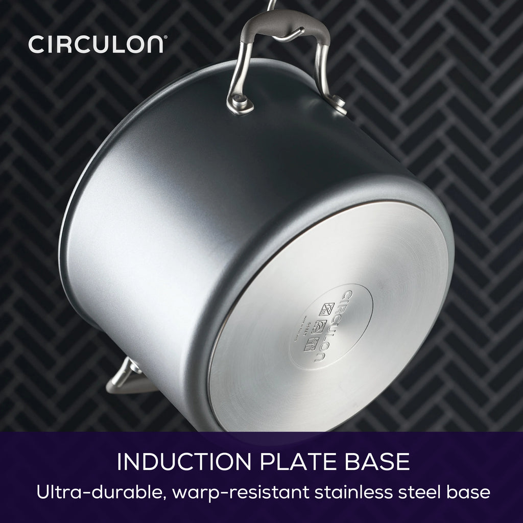 Circulon A1 Series 8 qt Stockpot with Scratch Defense Technology