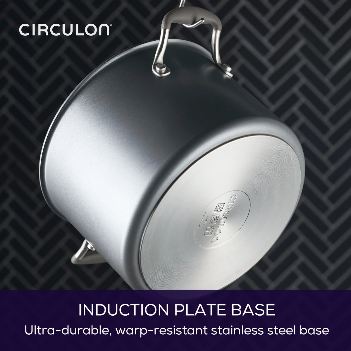 Circulon A1 Series 8 qt Stockpot with Scratch Defense Technology