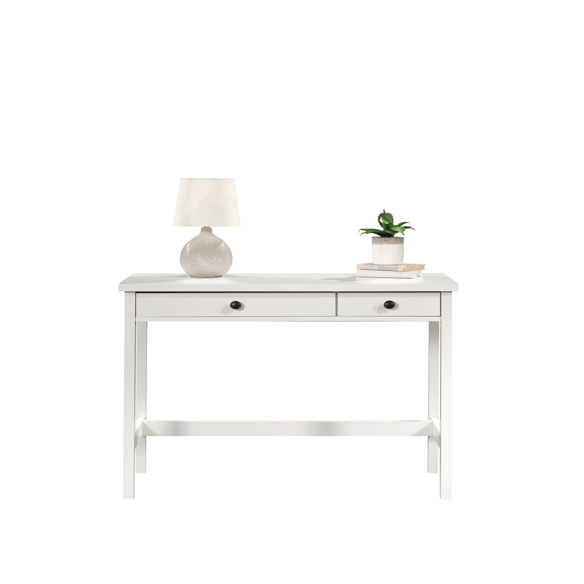 Sauder County Line Writing Desk, Soft White Finish