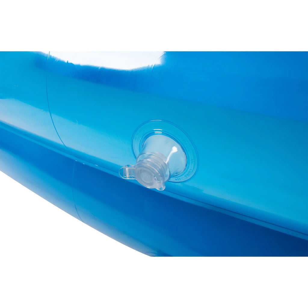 Pool Central 8.5' Blue and White Inflatable Rectangular Swimming Pool