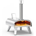 Big Horn Outdoors Wood Pellet, Wood Fired, Stainless Steel Pizza Oven (Silver)