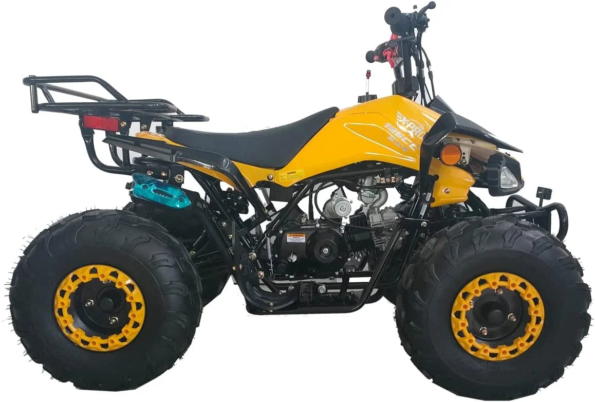 X-Pro Brand New 125cc Gas ATV, Automatic Transmission w/Reverse Remote Control Big 19"/18" Tires