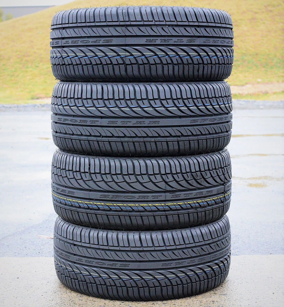 Set of 4 Fullway HP108 225/45ZR18 225/45R18 95W XL High Performance a/s All Season Tires