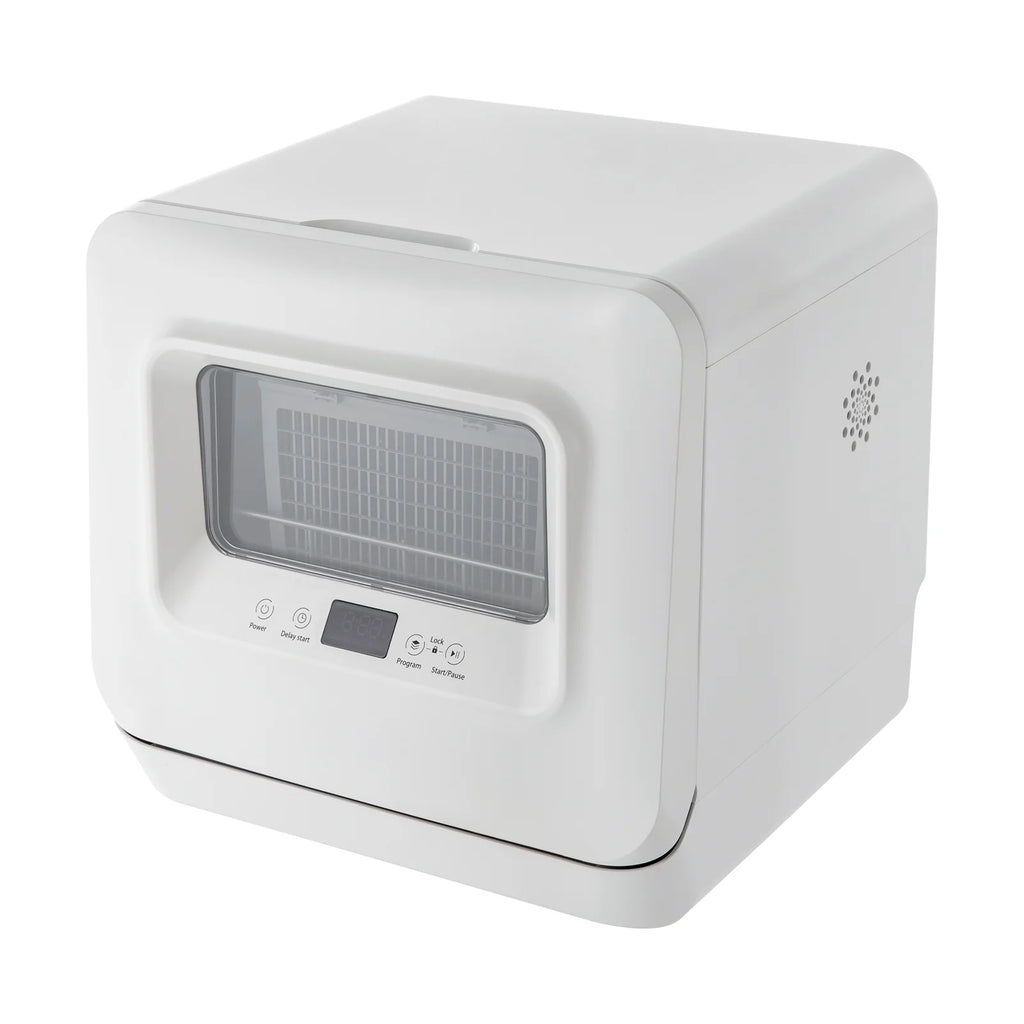 Compact Countertop Dishwasher 6-8 Place Settings, 4 Washing Modes, Efficient 785W Power, Low Noise, Automatic Drying, Ideal for Small Kitchens and Apartments
