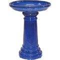 Harbor Gardens BIRDBATH MED COBALT EASY SHIP