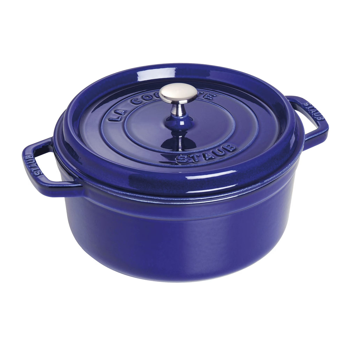 Staub Cast Iron 2.75-qt Round Cocotte - Basil