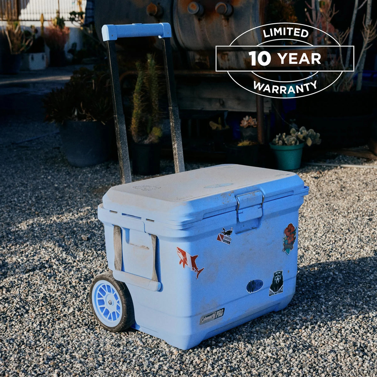 Coleman? Pro 55-Quart Wheeled Hard Cooler