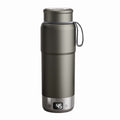 520ml Pure Titanium Portable Electric Kettle Travel Kettle Dual Voltage 100V-240V with Temperature Control, Lightweight, Leak-Proof, Fast Boil Mini Kettle for Travel, Office, Hotel, Camping