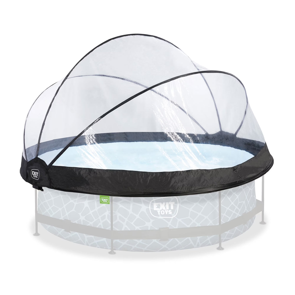 EXIT Toys UV Resistant Pool Covers, PVC Transparent, 104" x 104" x 55"