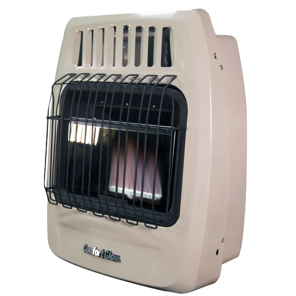 Comfort Glow Blue Flame Vent-Free 30,000 BTU Gas Wall Heater, Natural Gas/LP - CGS379