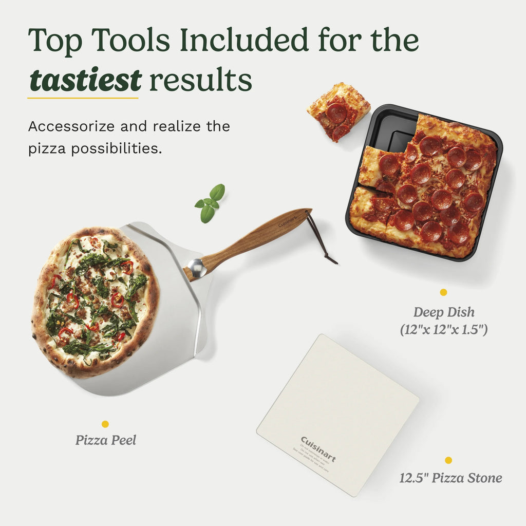 Cuisinart 12 Electric Indoor Pizza Oven with Accessories