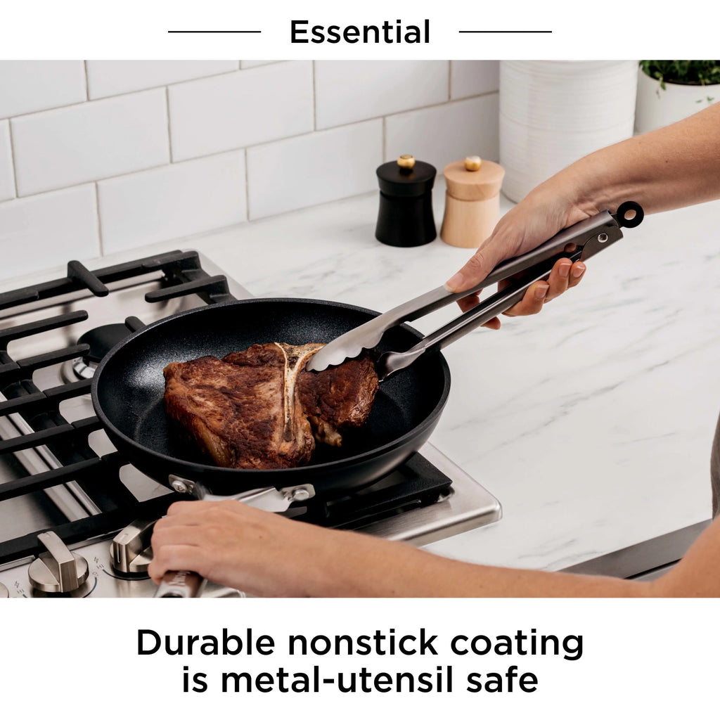 Ninja Foodi NeverStick Essential 12" Fry Pan, Black
