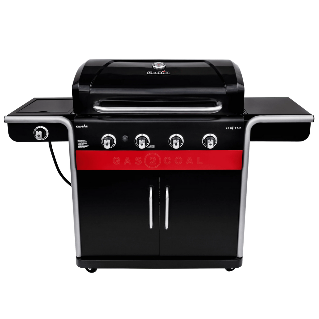 Char-Broil Gas2Coal 4-Burner LP Gas & Charcoal Outdoor Combination Grill